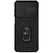 For Motorola Moto G Stylus 5G 2022 Sliding Camshield Holder Phone Case(Black)