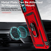 For Motorola Moto G22 5G / Moto G Play 2024 Sliding Camshield Holder Phone Case(Red)