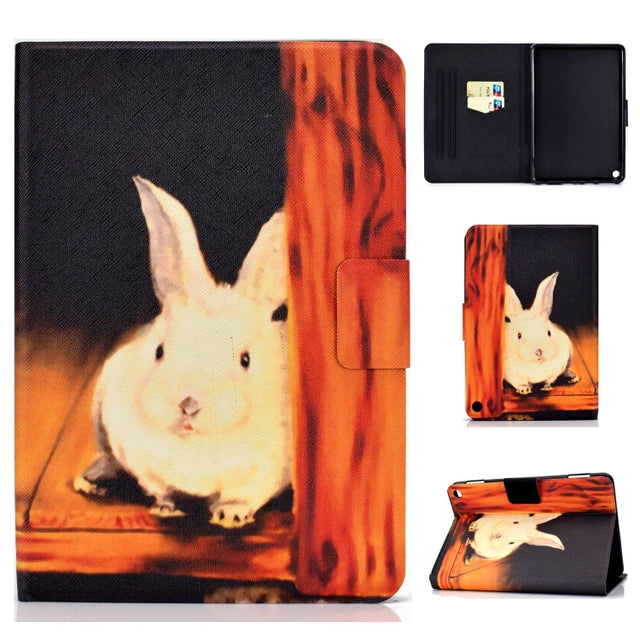 For Amazon Fire Max 11 2023 Colored Drawing Smart Leather Tablet Case(Bugs Bunny) - Amazon by PMC TechLife | Online Shopping South Africa | PMC TechLife | Buy Now Pay Later Mobicred