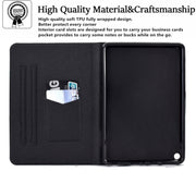 For Amazon Fire Max 11 2023 Colored Drawing Smart Leather Tablet Case(Waterdrop)