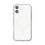 For iPhone 16 Terminator Style Transparent MagSafe Magnetic Phone Case(Transparent)