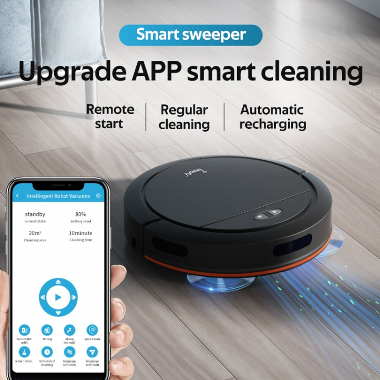 OB16 Mini Vacuum Cleaner Intelligent Sweeping Robot(White)