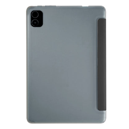 For Teclast P40 HD 3-Fold Holder Folio Leather Tablet Smart Case(Grey) - Teclast by TECLAST | Online Shopping South Africa | PMC Jewellery | Buy Now Pay Later Mobicred