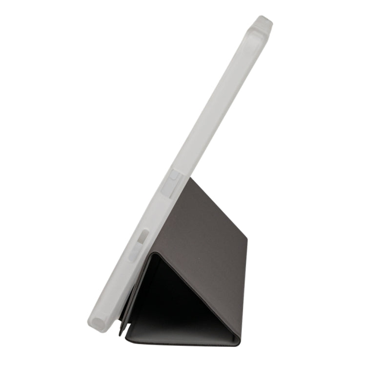 For Teclast P50 3-Fold Holder Folio Leather Tablet Smart Case(Grey) - free shipping - PMC Jewellery - Order now!