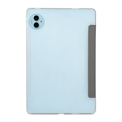 For Teclast P50 3-Fold Holder Folio Leather Tablet Smart Case(Grey) - free shipping - PMC Jewellery - Order now!