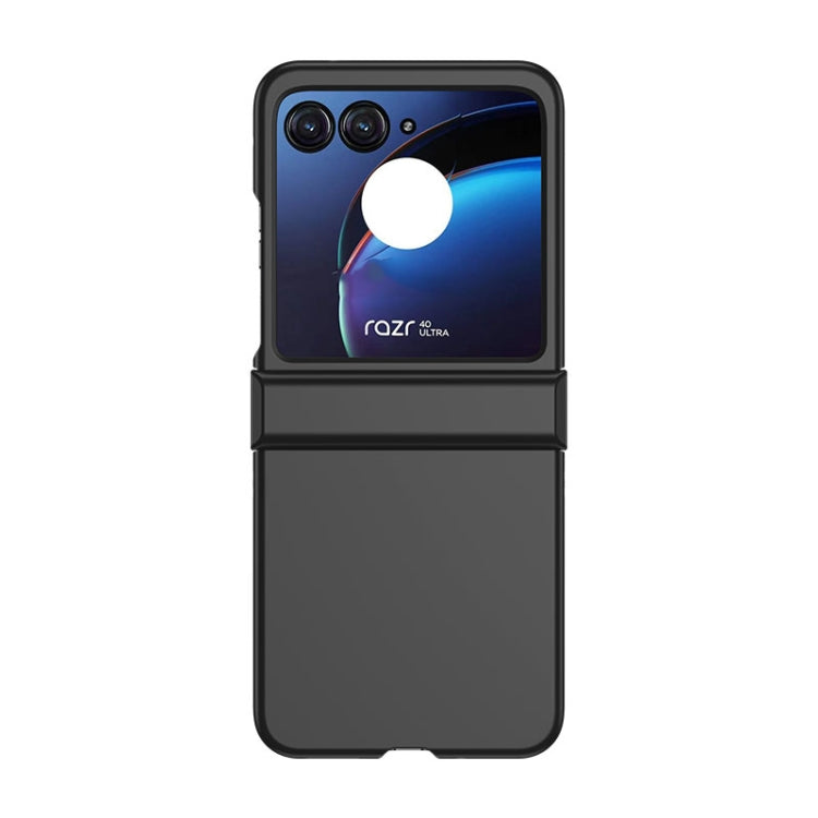 For Motorola Razr 40 Ultra / Razr 2023 3 in 1 Skin Feel PC Phone Case(Black) - Motorola Cases by PMC TechLife | Online Shopping South Africa | PMC TechLife