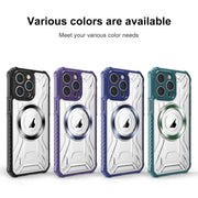 For iPhone 13 Pro Max CD Texture Magsafe Phone Case(Dark Green)