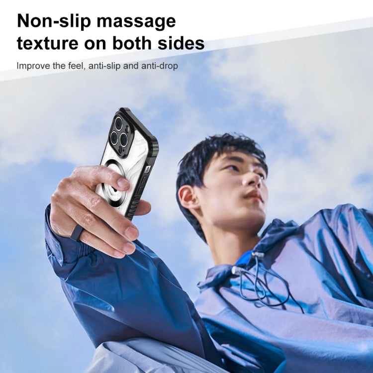 For iPhone 11 Pro CD Texture Magsafe Phone Case(Dark Purple) - iPhone 11 Pro Cases by PMC TechLife | Online Shopping South Africa | PMC TechLife