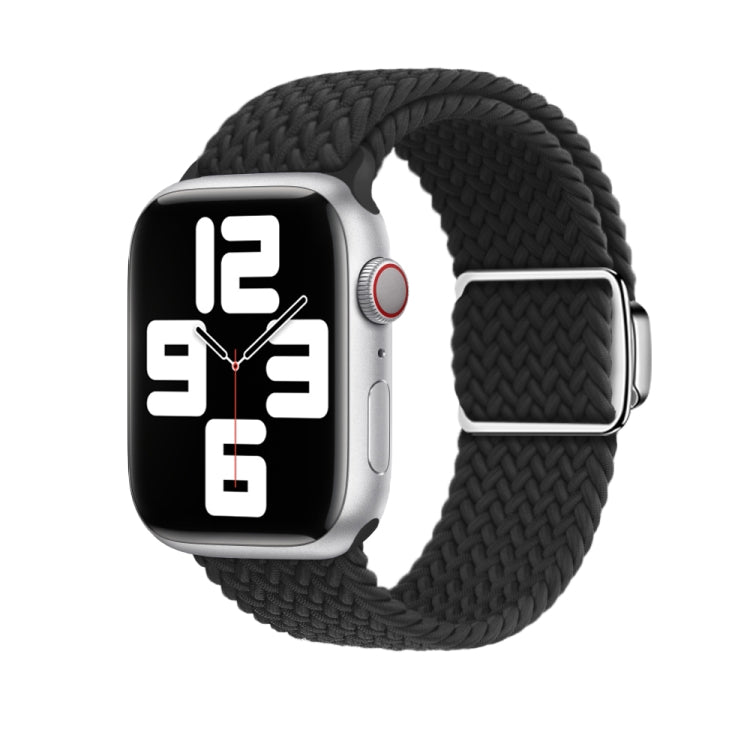 For Apple Watch Ultra 49mm Nylon Loop Magnetic Buckle Watch Band(Black) - free shipping - PMC Jewellery - Order now!