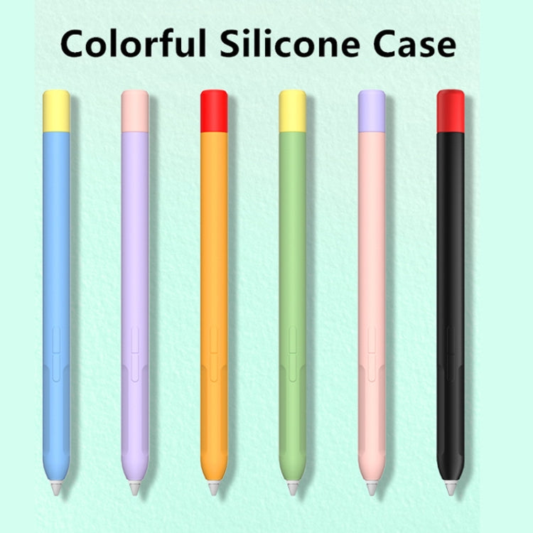 For Xiaomi Inspired II Stylus Pen Contrast Color Protective Case(Black) - Pencil Accessories by PMC TechLife | Online Shopping South Africa | PMC TechLife | Buy Now Pay Later Mobicred