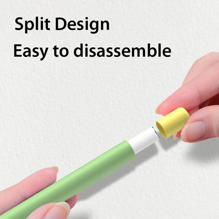 For Xiaomi Inspired II Stylus Pen Contrast Color Protective Case(Black) - Pencil Accessories by PMC TechLife | Online Shopping South Africa | PMC TechLife | Buy Now Pay Later Mobicred