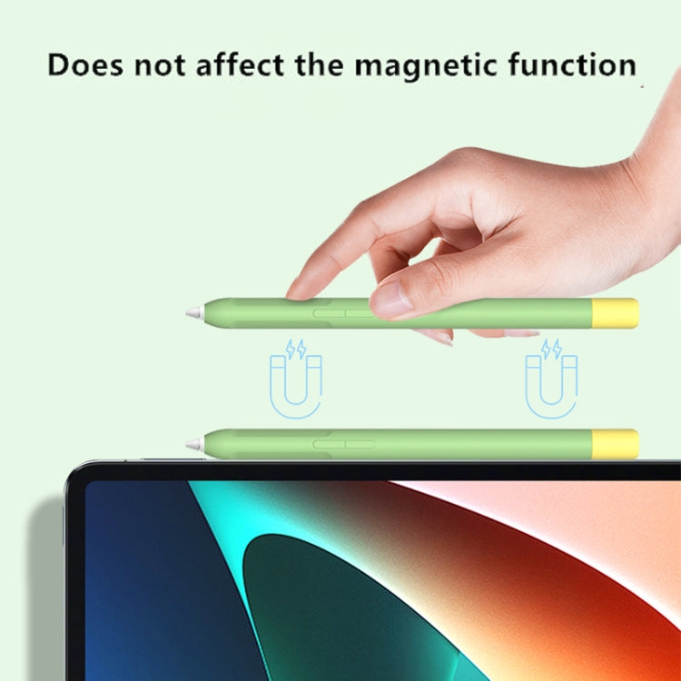 For Xiaomi Inspired II Stylus Pen Contrast Color Protective Case(Black) - Pencil Accessories by PMC TechLife | Online Shopping South Africa | PMC TechLife | Buy Now Pay Later Mobicred
