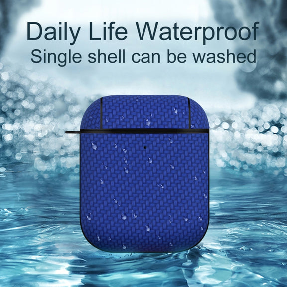 For AirPods 3 Woven Skin Texture PC TWS Earphone Protective Case(Green)