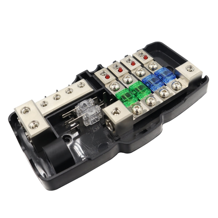 CP-0721 Orvac 0-4 GA 4 Circuit HD Fuse Power Distribution Block Ground Buss with LED Indicator - Fuse by PMC TechLife | Online Shopping South Africa | PMC TechLife | Buy Now Pay Later Mobicred