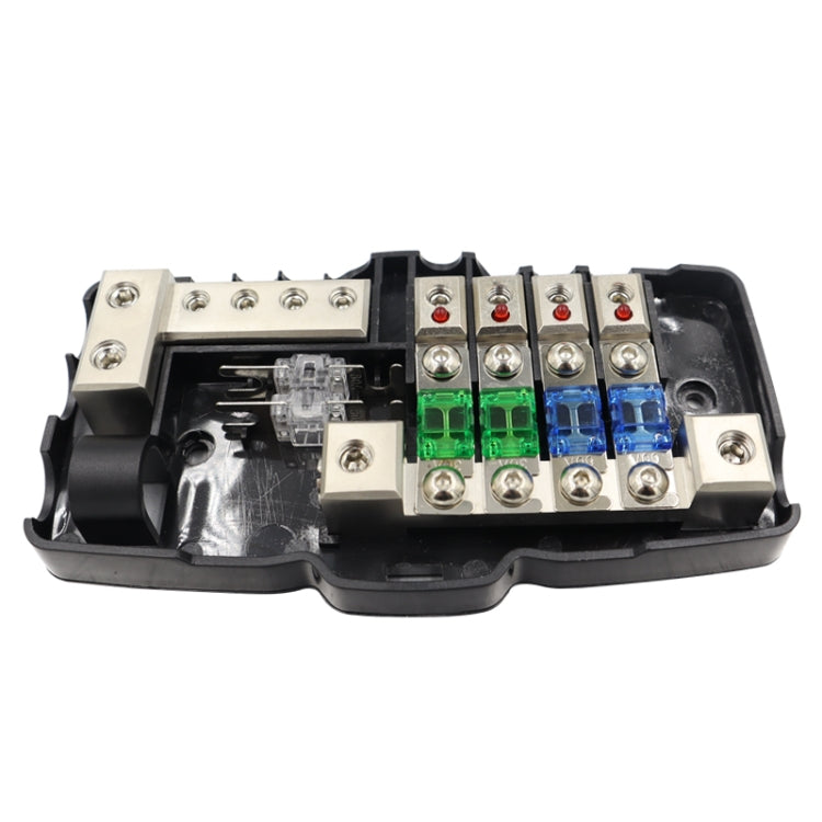 CP-0722 Orvac 0-4 GA 4 Circuit HD Fuse Power Distribution Block Ground Buss with LED Indicator - Fuse by PMC TechLife | Online Shopping South Africa | PMC TechLife | Buy Now Pay Later Mobicred