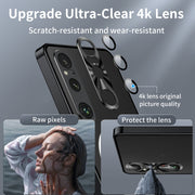 For Sony Xperia 1 VI Frosted Metal MagSafe Magnetic Phone Case(Black)