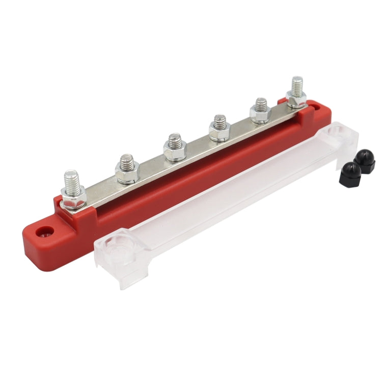 CP-3121-01 150A 48V RV Yacht Car Single-row 4-way Terminal Busbar - Booster Cable & Clip by PMC TechLife | Online Shopping South Africa | PMC TechLife | Buy Now Pay Later Mobicred