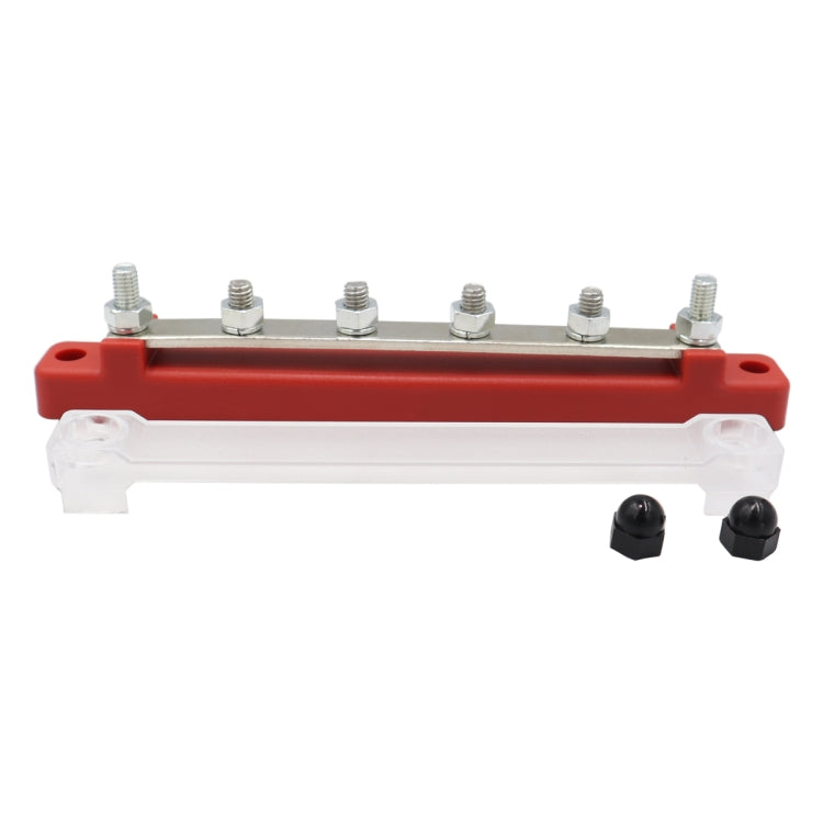 CP-3121-01 150A 48V RV Yacht Car Single-row 4-way Terminal Busbar - Booster Cable & Clip by PMC TechLife | Online Shopping South Africa | PMC TechLife | Buy Now Pay Later Mobicred