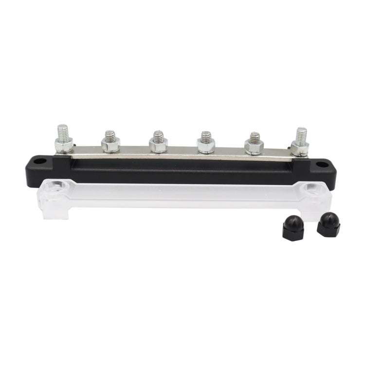 CP-3121-02 150A 48V RV Yacht Car Single-row 4-way Terminal Busbar - Booster Cable & Clip by PMC TechLife | Online Shopping South Africa | PMC TechLife | Buy Now Pay Later Mobicred