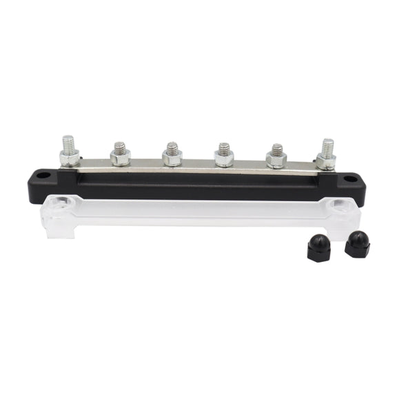 CP-3121-02 150A 48V RV Yacht Car Single-row 4-way Terminal Busbar