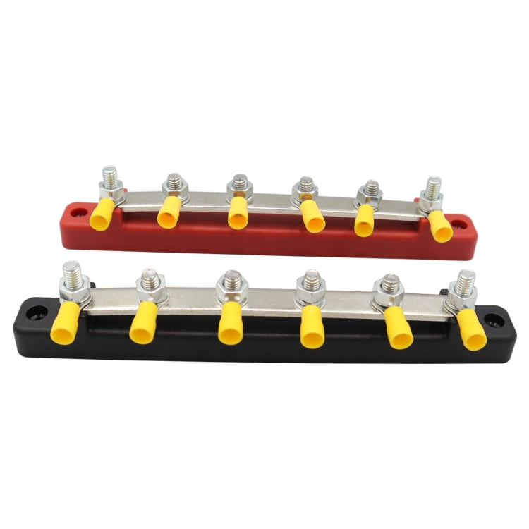 CP-3125 1 Pair RV Yacht 150A High Current Single-row 4-way Busbar with 12pcs Terminals - Booster Cable & Clip by PMC TechLife | Online Shopping South Africa | PMC TechLife | Buy Now Pay Later Mobicred