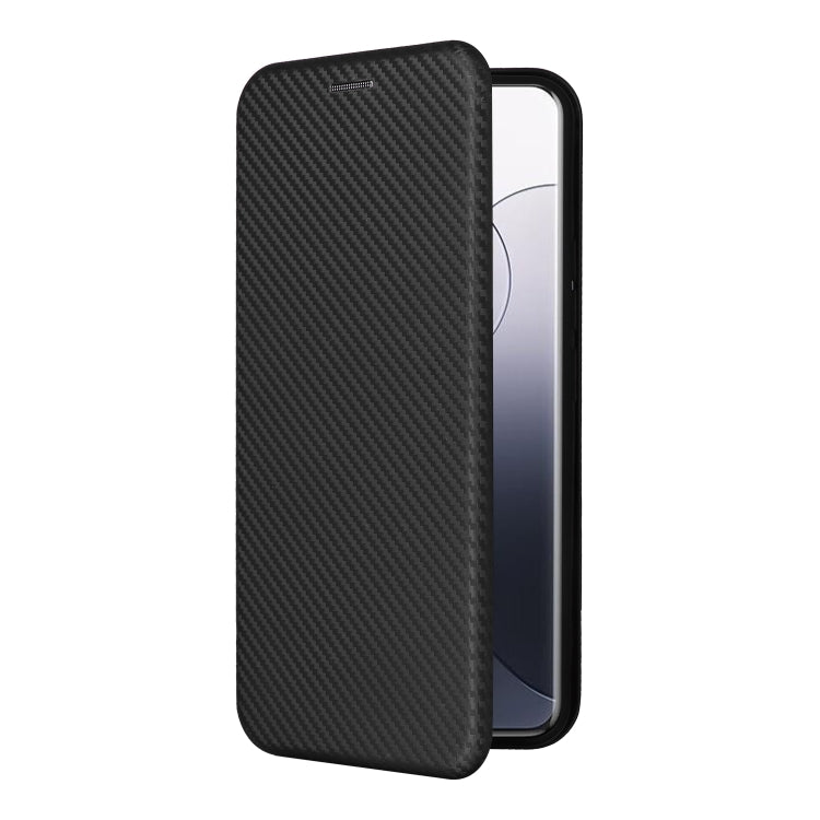 For Xiaomi 14 Pro Carbon Fiber Texture Flip Leather Phone Case(Black) - 14 Pro Cases by PMC TechLife | Online Shopping South Africa | PMC TechLife