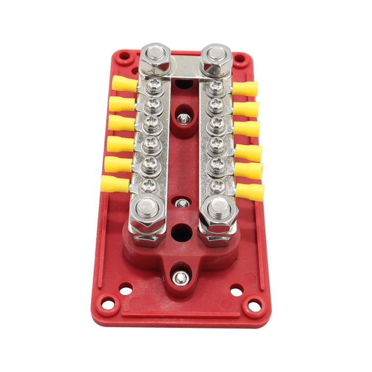 CP-3159 300A 12-48V RV Yacht Modified Double Row 12-way M6 Terminal Busbar with 12pcs Terminals - Booster Cable & Clip by PMC TechLife | Online Shopping South Africa | PMC TechLife | Buy Now Pay Later Mobicred