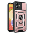 For Motorola Moto G14 Sliding Camera Cover Design TPU+PC Phone Case(Rose Gold) - Motorola Cases by PMC TechLife | Online Shopping South Africa | PMC TechLife | Buy Now Pay Later Mobicred