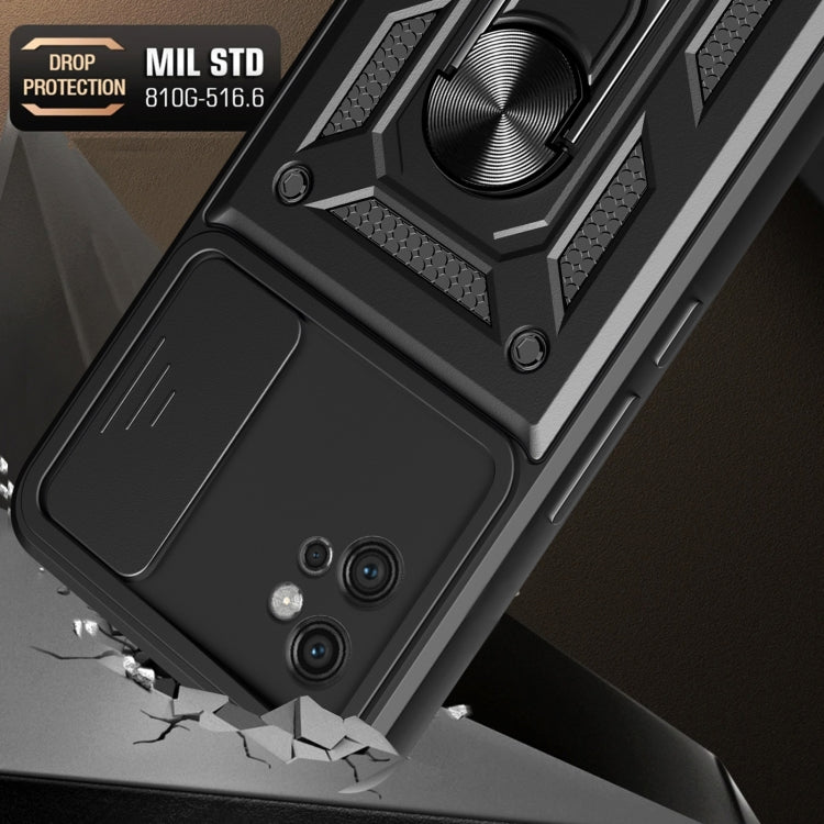 For Motorola Moto G32 Sliding Camera Cover Design TPU+PC Phone Case(Rose Gold) - Motorola Cases by PMC TechLife | Online Shopping South Africa | PMC TechLife | Buy Now Pay Later Mobicred