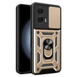 For Motorola Edge 50 Fusion Sliding Camera Cover Design TPU+PC Phone Case(Gold) - free shipping - PMC TechLife - Order now!
