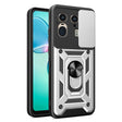 For Motorola Edge 50 Ultra Sliding Camera Cover Design TPU+PC Phone Case(Silver) - free shipping - PMC TechLife - Order now!