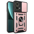 For Motorola Moto G85 / S50 Neo Sliding Camera Cover Design TPU+PC Phone Case(Rose Gold) - free shipping - PMC TechLife - Order now!