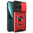 For Motorola Edge 50 Neo Sliding Camera Cover Design TPU+PC Phone Case(Red) - free shipping - PMC TechLife - Order now!