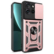 For Motorola Edge 50 Neo Sliding Camera Cover Design TPU+PC Phone Case(Rose Gold) - free shipping - PMC TechLife - Order now!