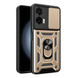 For Motorola Moto G35 5G Global Sliding Camera Cover Design TPU+PC Phone Case(Gold) - free shipping - PMC TechLife - Order now!