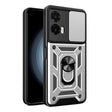 For Motorola Moto G35 5G Global Sliding Camera Cover Design TPU+PC Phone Case(Silver) - free shipping - PMC TechLife - Order now!