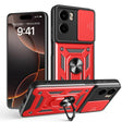 For Motorola Moto G05 Sliding Camera Cover Design TPU+PC Phone Case(Red) - free shipping - PMC TechLife - Order now!