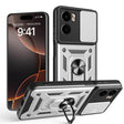 For Motorola Moto G05 Sliding Camera Cover Design TPU+PC Phone Case(Silver) - free shipping - PMC TechLife - Order now!