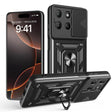 For Motorola Moto G15 Sliding Camera Cover Design TPU+PC Phone Case(Black) - free shipping - PMC TechLife - Order now!