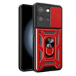 For Motorola Moto G 2025 Sliding Camera Cover Design TPU+PC Phone Case(Red) - free shipping - PMC TechLife - Order now!