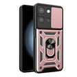 For Motorola Moto G 2025 Sliding Camera Cover Design TPU+PC Phone Case(Rose Gold) - free shipping - PMC TechLife - Order now!