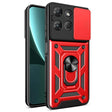 For Motorola Moto G Power 2025 Sliding Camera Cover Design TPU+PC Phone Case(Red) - free shipping - PMC TechLife - Order now!