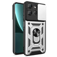 For Motorola Moto G Power 2025 Sliding Camera Cover Design TPU+PC Phone Case(Silver) - free shipping - PMC TechLife - Order now!