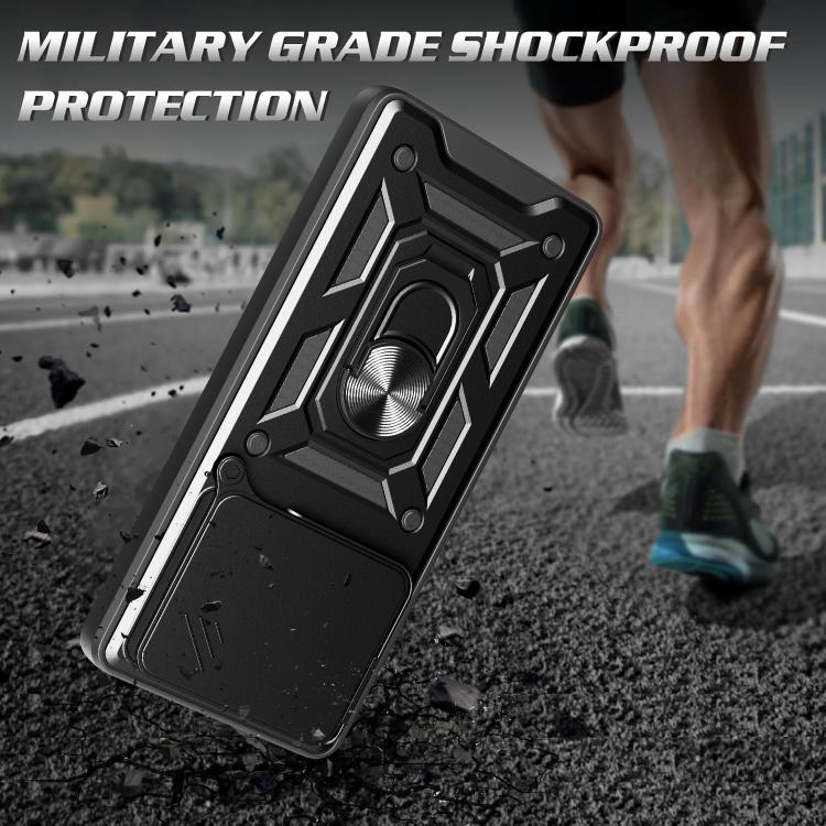 For Motorola Edge 60 Fusion Sliding Camera Cover Design TPU+PC Phone Case(Rose Gold) - free shipping - PMC TechLife - Order now!