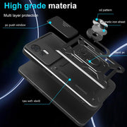 For Motorola Edge 30 Neo Sliding Camera Cover Design TPU+PC Phone Case(Blue)