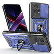 For Motorola Edge 30 Fusion Sliding Camera Cover Design TPU+PC Phone Case(Blue) - free shipping - PMC TechLife - Order now!