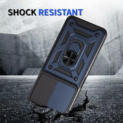 For Motorola Moto G 5G 2024 Sliding Camera Cover Design TPU+PC Phone Case(Black)