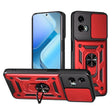 For Motorola Moto G 5G 2024 Sliding Camera Cover Design TPU+PC Phone Case(Red) - free shipping - PMC TechLife - Order now!