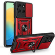 For Motorola Moto G56 5G Sliding Camera Cover Design TPU+PC Phone Case(Red) - free shipping - PMC TechLife - Order now!