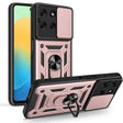 For Motorola Moto G56 5G Sliding Camera Cover Design TPU+PC Phone Case(Rose Gold) - free shipping - PMC TechLife - Order now!